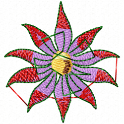 Flowers And Tree Embroidery Design 3 Flowers And Tree Embroidery Design 3